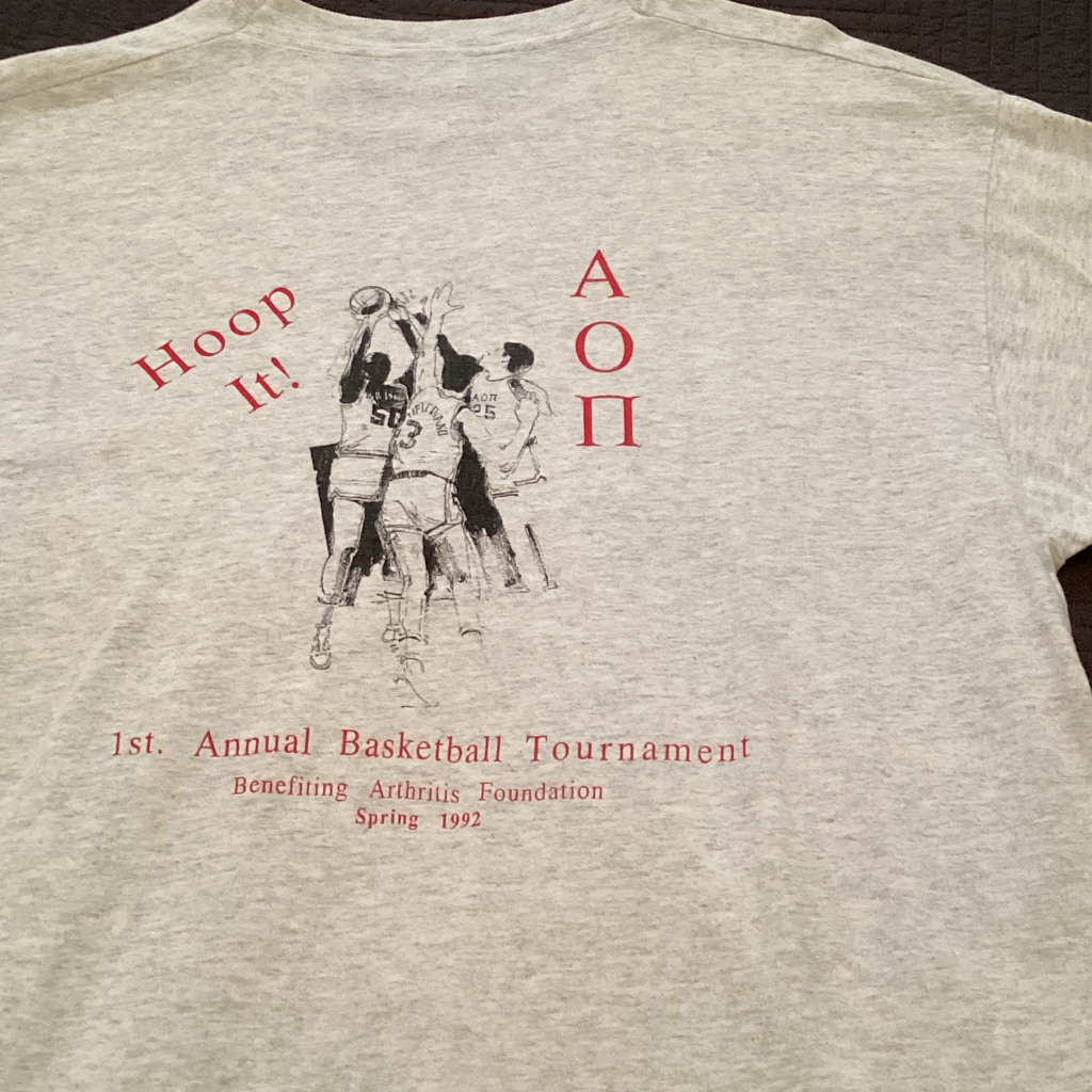 Gray Basketball Tournament TShirt